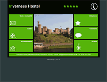 Tablet Screenshot of invernesshostel.co.uk